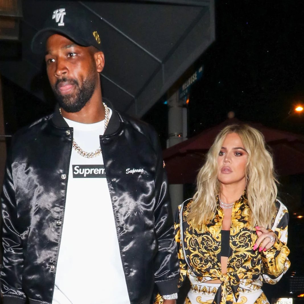 See First Look of Khloe Kardashian & Tristan’s Baby Boy – E! Online
