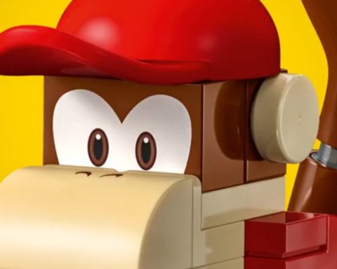 Lego Donkey Kong levels up with Diddy, Funky, Cranky, and Dixie figures