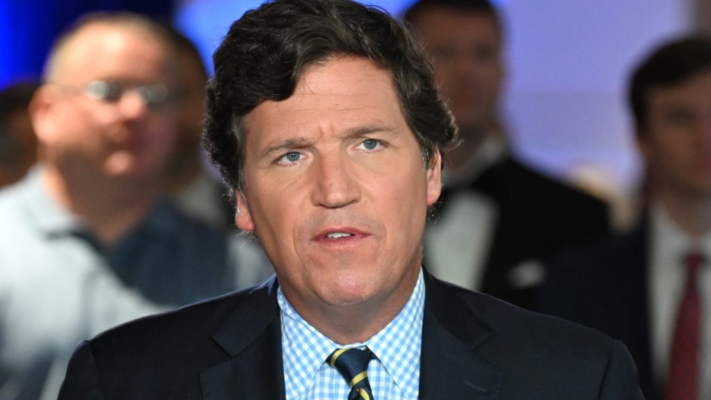 A Very Unemployed Tucker Carlson Breaks His Silence