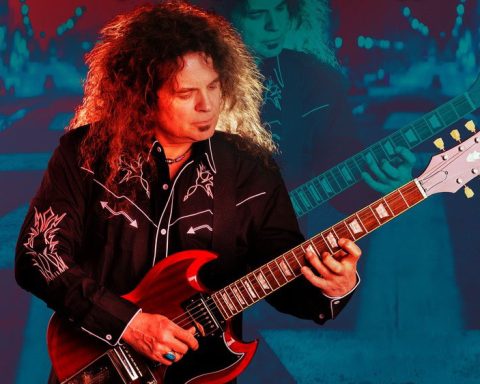 Vinnie Moore: “The SG is a recent discovery of mine – I can’t believe I’ve never owned one. I didn’t realize how cool they were”