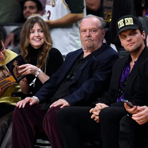 Jack Nicholson Reprises Role as Courtside Lakers Fan