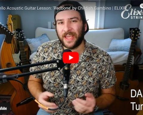 Acoustic Guitar Lesson: “Redbone” by Childish Gambino | Elixir Strings