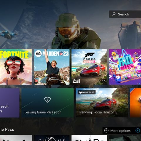 Xbox’s home screen update offer a new quick access menu
