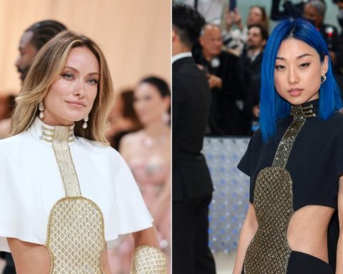 Olivia Wilde and Margaret Zhang Accidentally Wear Matching Dresses to the Met Gala