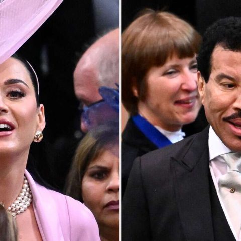 Katy Perry and Lionel Richie attend King Charles III’s coronation before concert