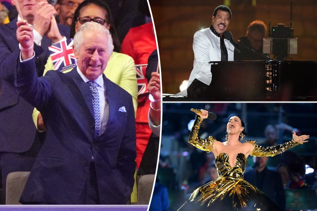 Katy Perry, Lionel Richie and more perform at King Charles III’s coronation concert