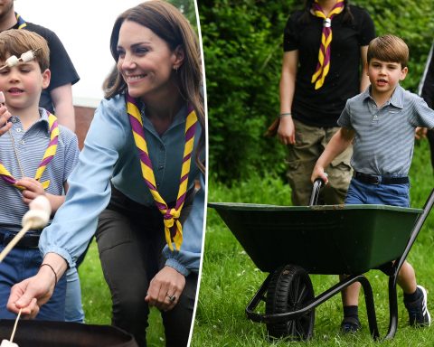 Kate Middleton reveals Prince Louis’ nickname during his first royal engagement