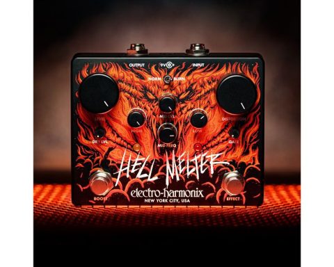 Electro-Harmonix Unleashes the Hell Melter Distortion Pedal