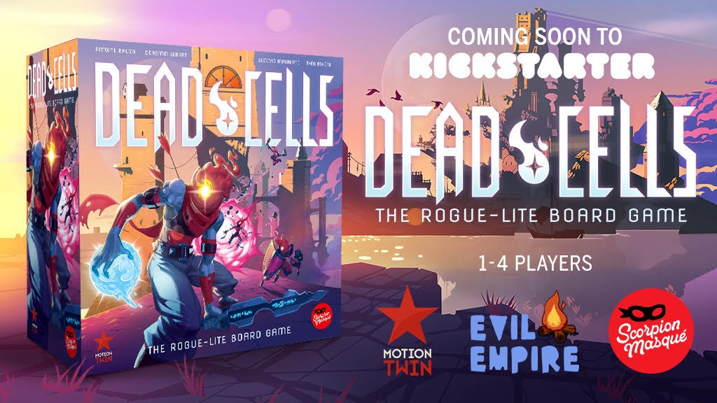 Dead Cells: The Rogue-Lite board game smashed its crowdfunder target in just 13 minutes
