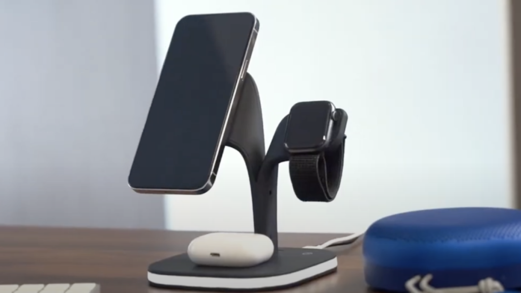 This $40 wireless charger powers up your iPhone, Apple Watch, and AirPods