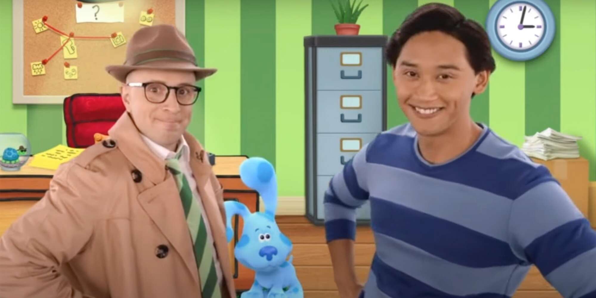 Steve Burns is returning to ‘Blue’s Clues’ to crack another case