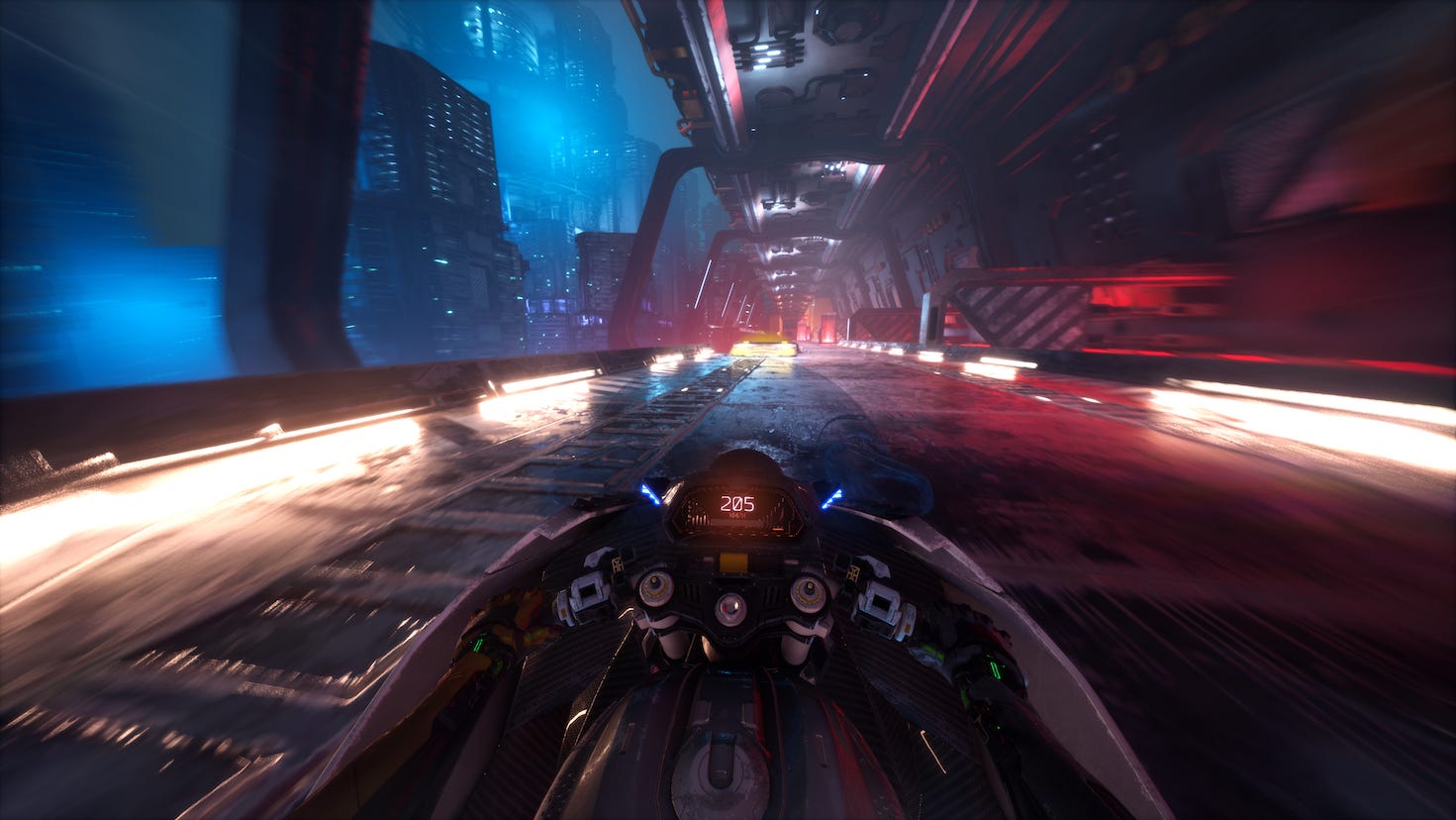 Cyber-ninja slasher Ghostrunner 2 debuts first trailer and a speedy new motorbike