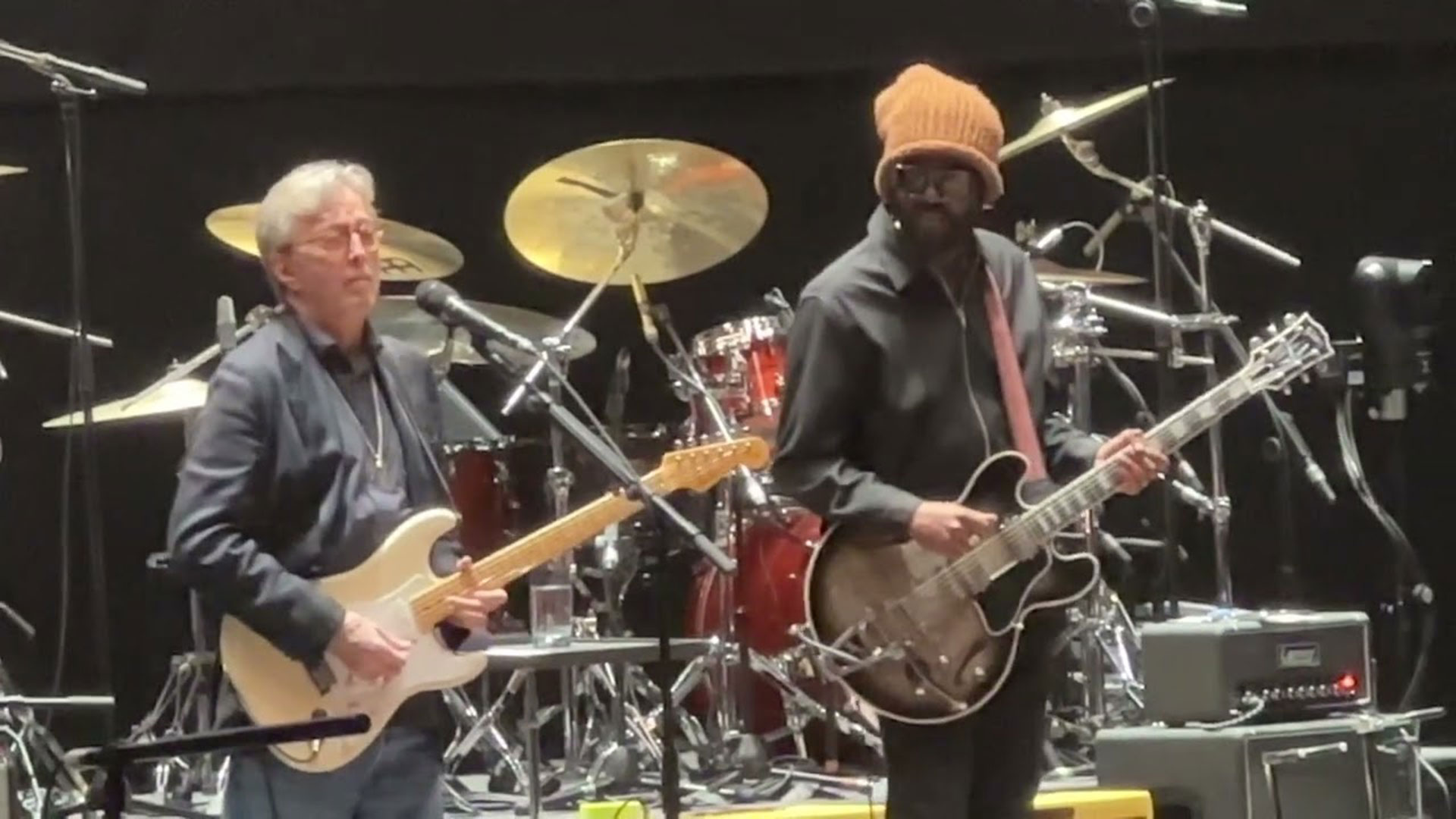 Eric Clapton and Gary Clark Jr. played Cause We’ve Ended As Lovers at the recent Jeff Beck tribute – see how they handled the show’s most daunting task