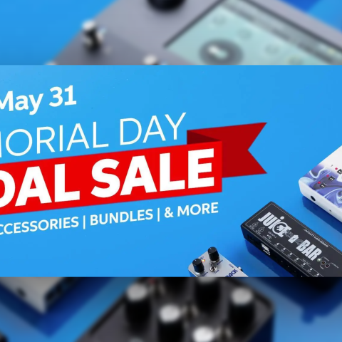 Sweetwater’s Memorial Day sale is the place for pedal lovers with sizable discounts on Line 6, Eventide, Walrus Audio, Pigtronix and more