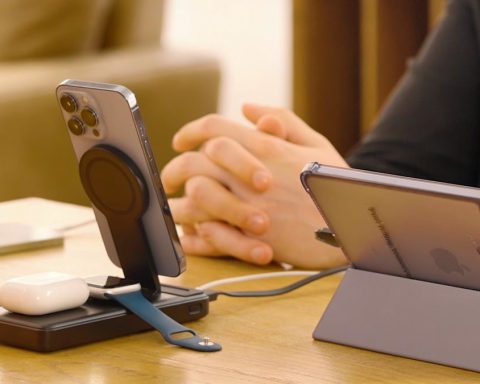 Get this 5-in-1 portable Apple charging station for just $55