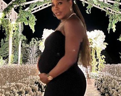 Pregnant Serena Williams Shares Relatable Message About Baby Bump