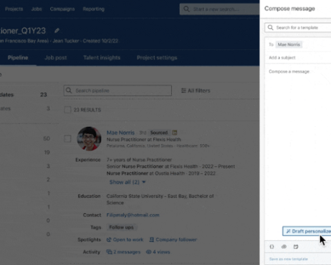 LinkedIn Adds AI-Generated Job Candidate Responses in Recruiter